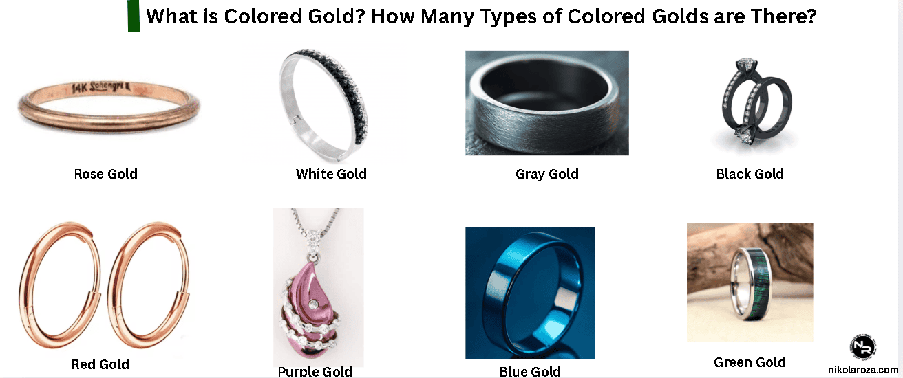 .What is Colored Gold? How Many Types of Colored Golds are There?