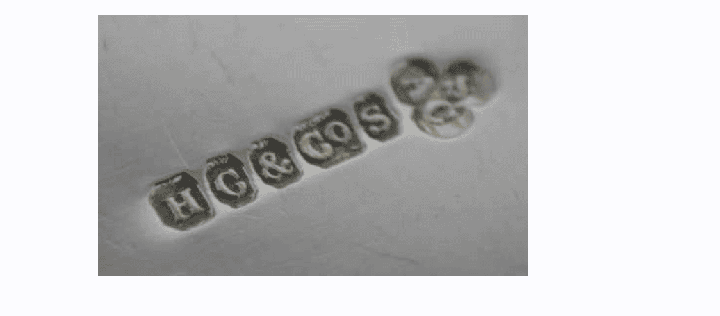 Irish silver hallmarks example 3