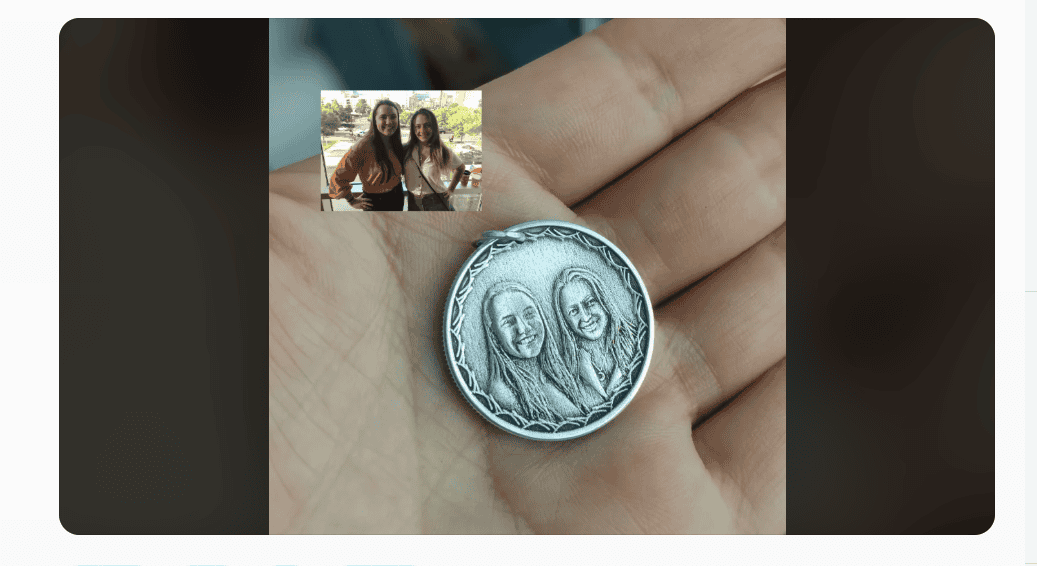 An example of a silver round with a unique picture on the obverse.