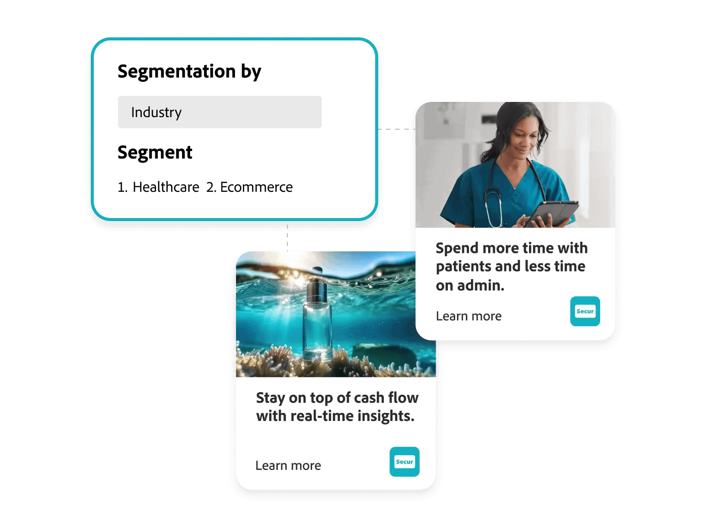 Screenshot of audience segmentation using Adobe Marketo Engage.