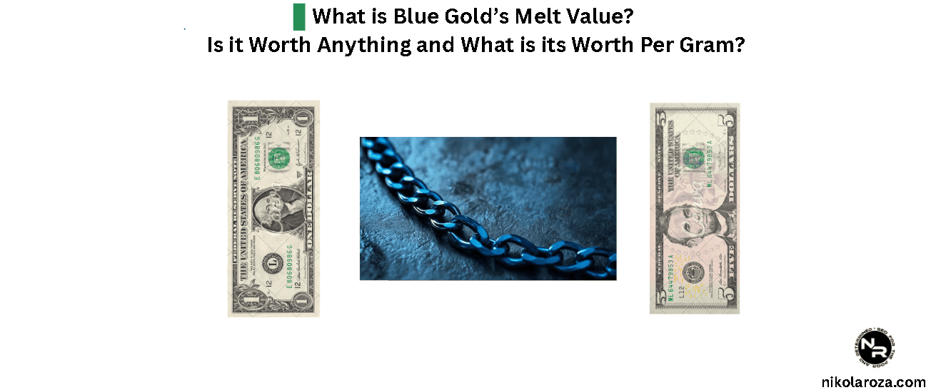 What is the Melt Value per Gram of Blue Gold? Is it Expensive to Buy and Own?