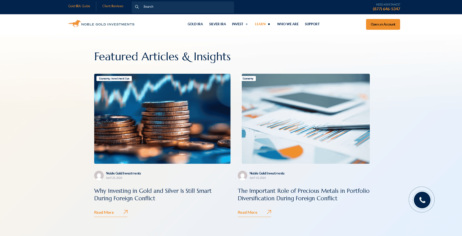 Noble Gold's precious metal investment blog.