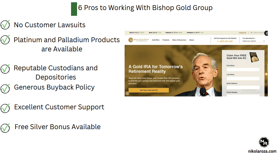6 Pros to Working With Bishop Gold Group