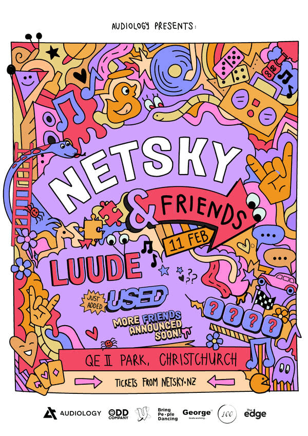 Example of an event poster.