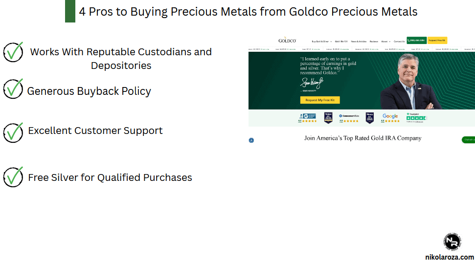 4 Pros to Buying Precious Metals from Goldco Precious Metals